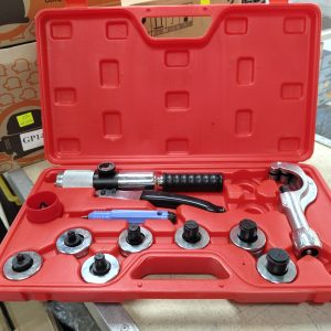Kit Évaseur Hydraulique Professionnel CT-300 – Coffret 7 Têtes (3/8" à 1-1/8")