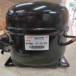 Compresseur Cubigel GH16TB/GP16TB – 1/2 HP | R134a | Haute/Moyenne Pression (HMBP)