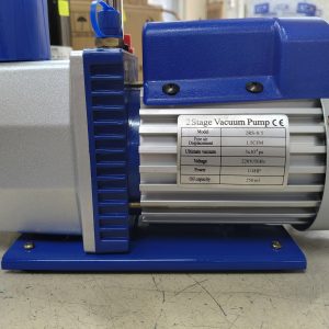 Pompe à Vide Double Étage 2RS-0.5 – 1.5 CFM – Vide Ultra-Profond