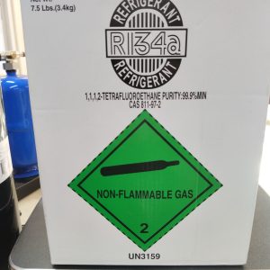 Gaz Réfrigérant R134a – Bouteille de 3,4 kg (7.5 LBS)