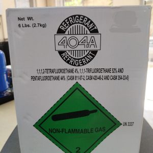 Gaz Réfrigérant R404A – Bouteille de 2,7 kg (6 Lbs)