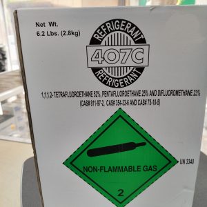 Gaz Réfrigérant R407C – Bouteille de 2,8 kg (6.2 LBS) – Haute Qualité