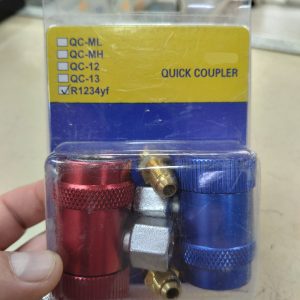 Kit de Raccords Rapides Haute & Basse Pression – Spécial Gaz R1234yf