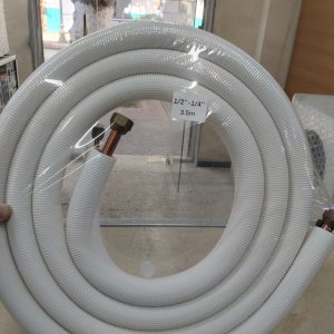 Kit Liaison climatiseur 3,5m - 1/4" 1/2" - Aluminium Isolé avec Écrous