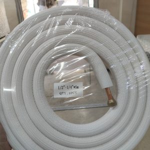 Kit Liaison climatiseur 5m - 1/4" 1/2" - Aluminium Isolé avec Écrous