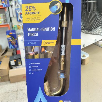 Chalumeau de Brasage Manuel RTM-16 – Torche Haute Performance pour Plomberie & Climatisation