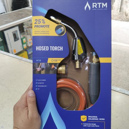 Chalumeau de Brasage Haute Performance RTM WT-9 – Flamme Super Turbo avec Tuyau