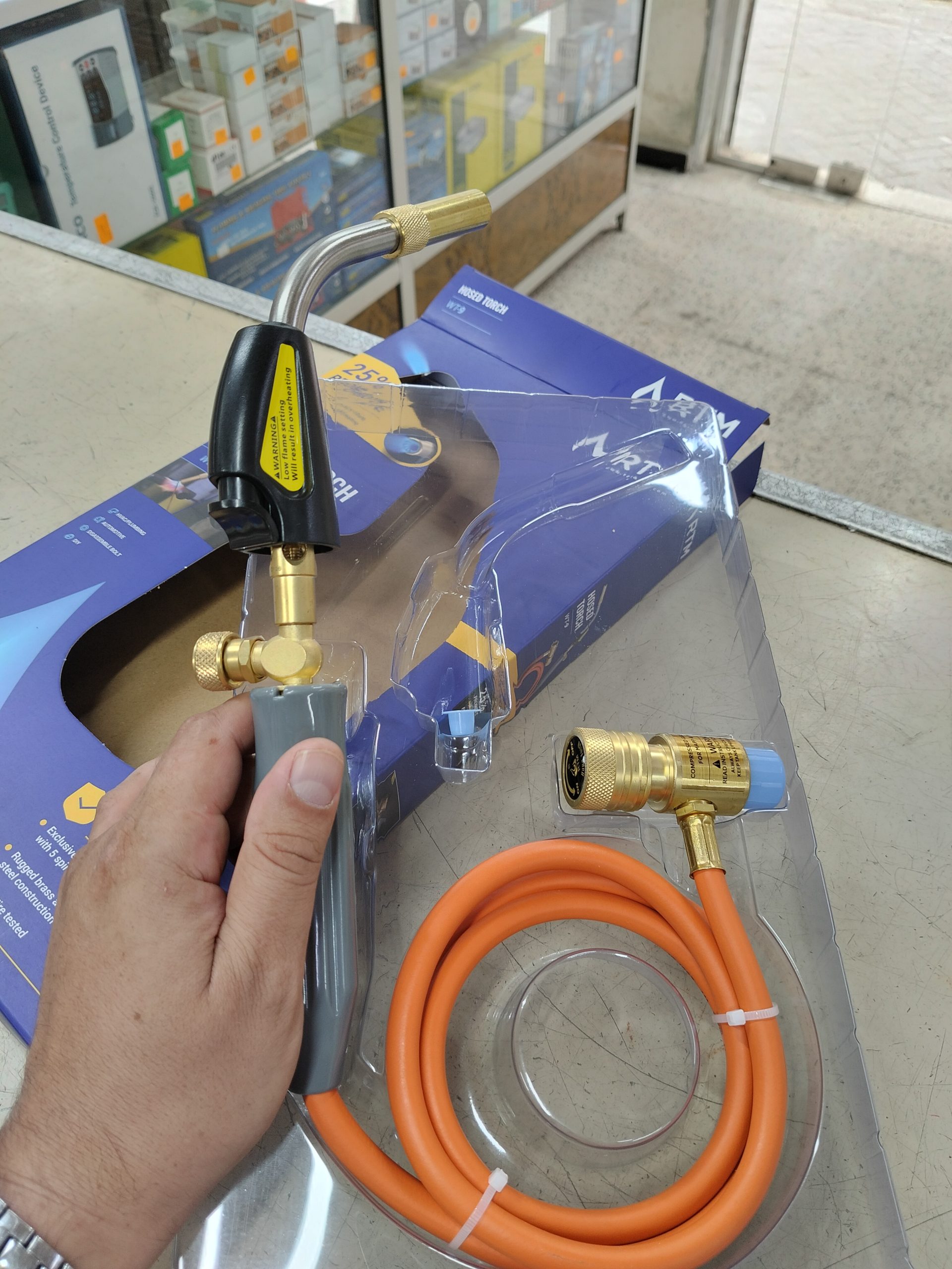 Chalumeau de Brasage Haute Performance RTM WT-9 - Flamme Super Turbo avec Tuyau – Image 2