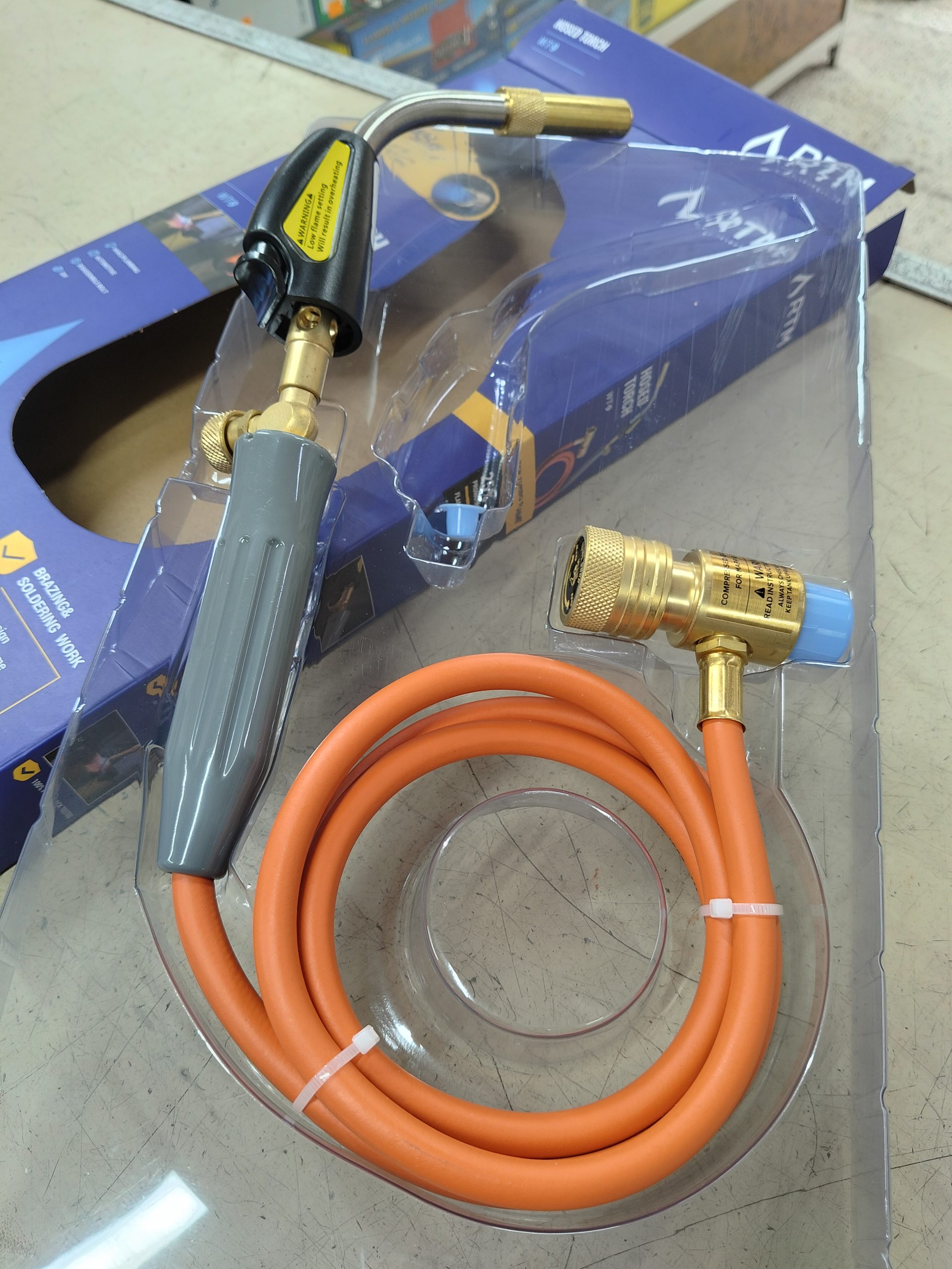 Chalumeau de Brasage Haute Performance RTM WT-9 - Flamme Super Turbo avec Tuyau – Image 4