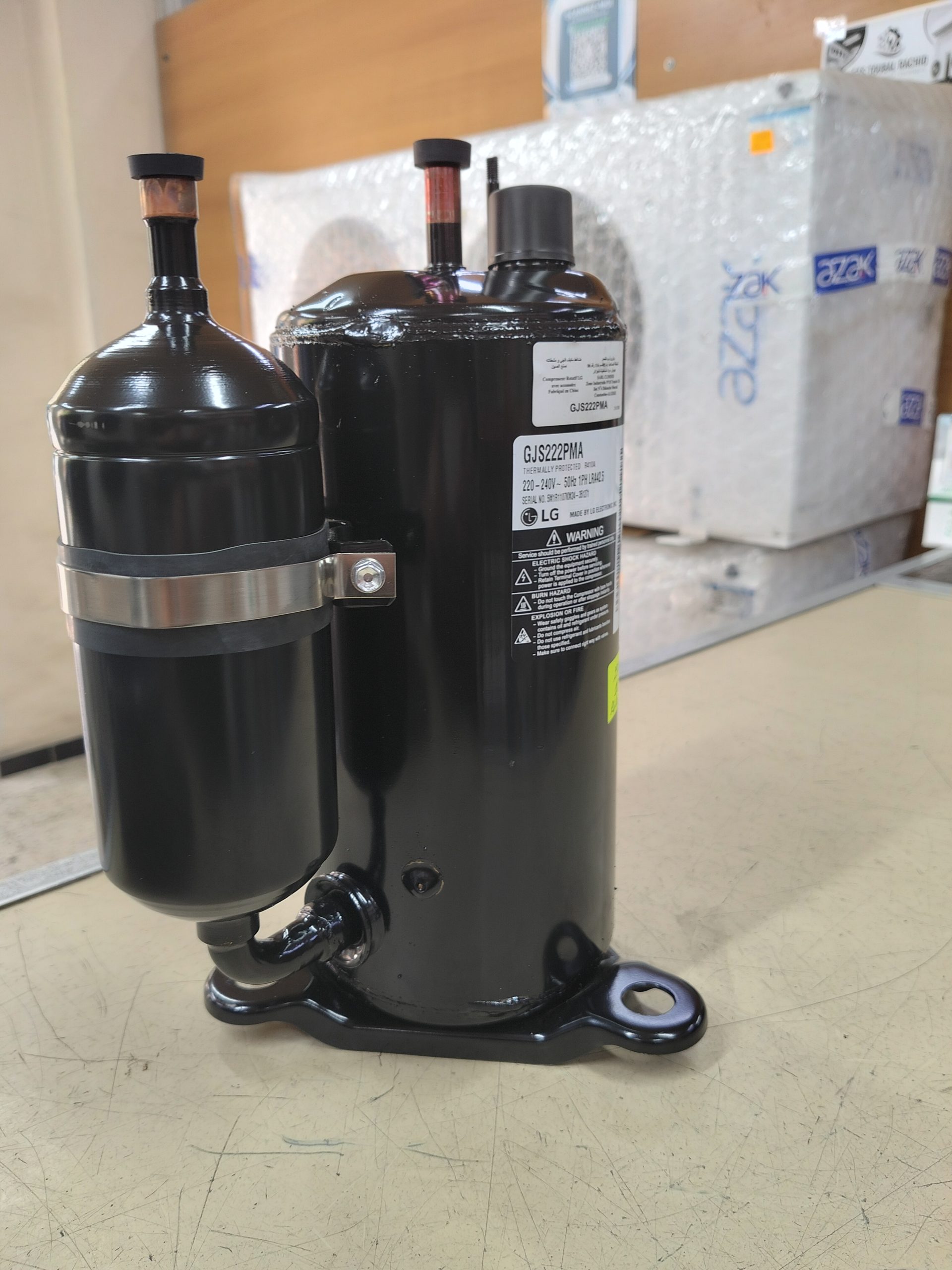 Compresseur Rotatif LG 18000 BTU - GJS222PMA - Gaz R410A (2 CV) – Image 3