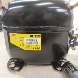 Compresseur Hermétique SECOP SC12CL - 3/8 HP - Gaz R404A / R452A / R507 (Danfoss / 104L2623)