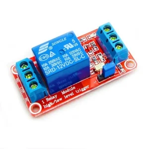 Module Relais 1 Canal 12V avec Optocoupleur - Déclenchement High/Low Level (SRD-12VDC-SL-C)