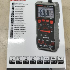 Multimètre Digital Professionnel 1000V 20A CROWN CT44052 True RMS