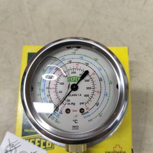 Manomètre Haute Pression à Bain d'Huile REFCO MR-306-DS-R22 (7196119)
