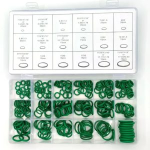 Coffret de 270 Joints Toriques Verts HNBR – Spécial Climatisation et Climatisation Auto